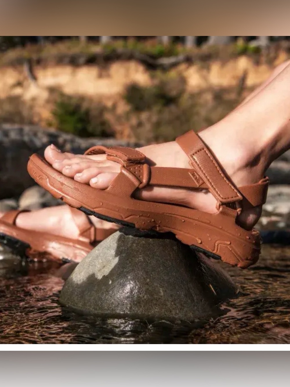 Teva Men's Tan Strap Sandals